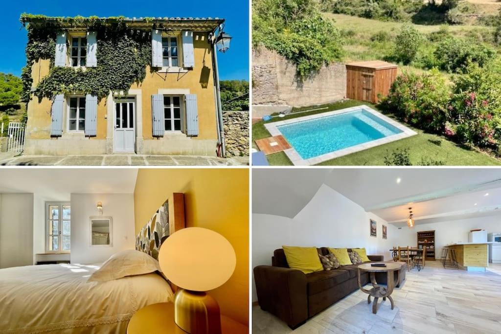 Jardin De La Garrigue - Maison 160M2 - Piscine Aragon Extérieur photo