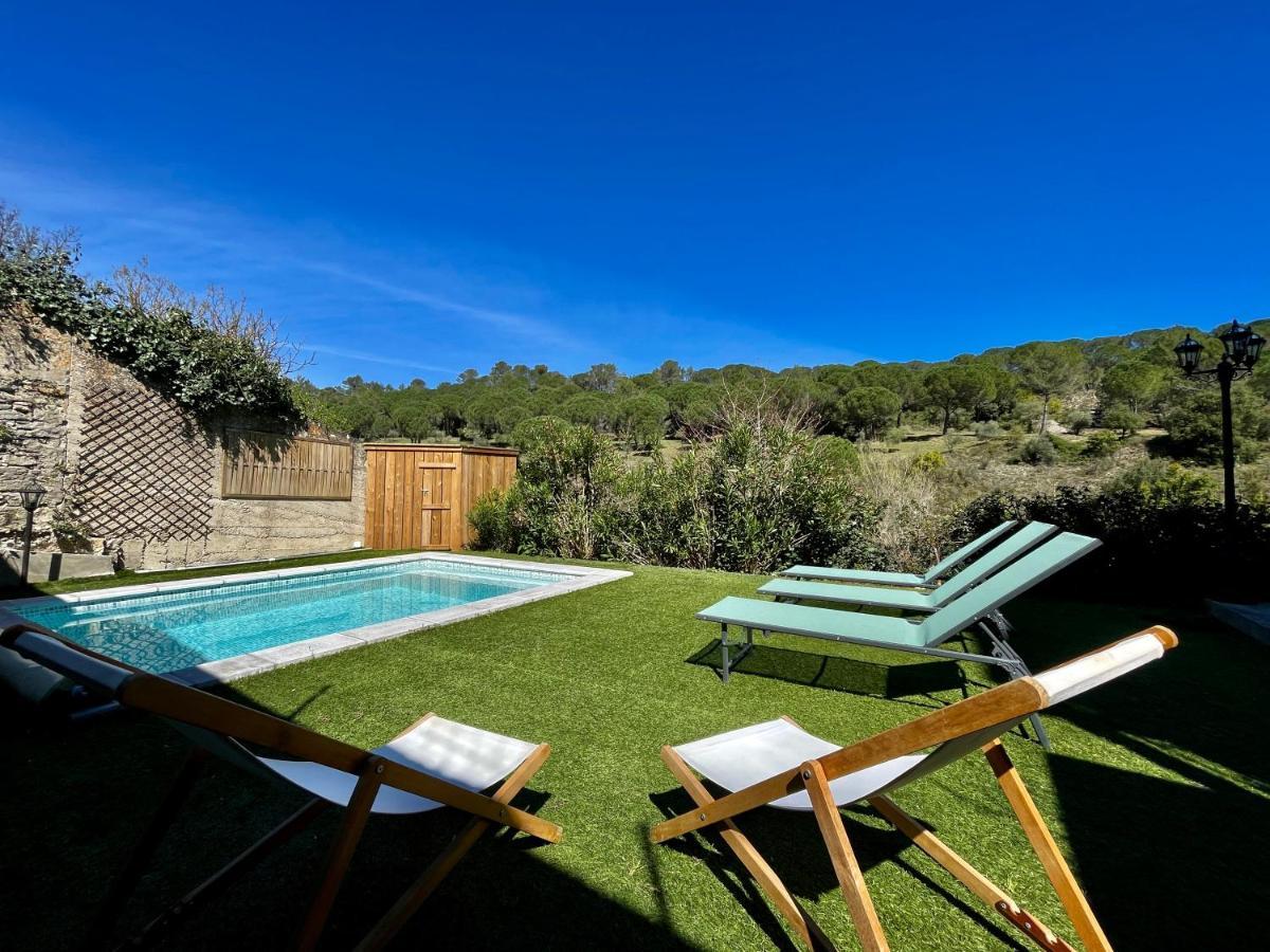 Jardin De La Garrigue - Maison 160M2 - Piscine Aragon Extérieur photo